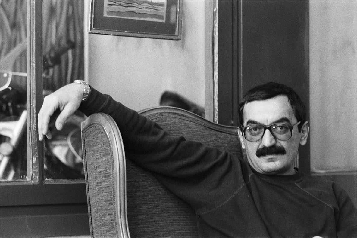 Rana Javadi. Portrait of Bahman Jalali, 1980s